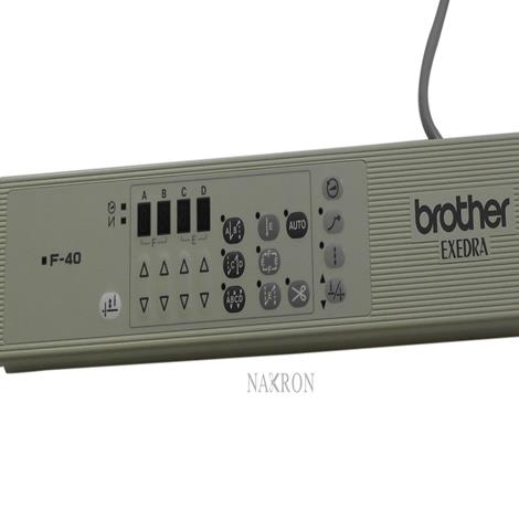 J80744-001 Brother düz makina F40 panel - Nakron Dikiş Makinaları