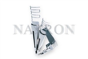 Sürücü Overlok Çift Süsbiyeli Yaka Aperesi, E128