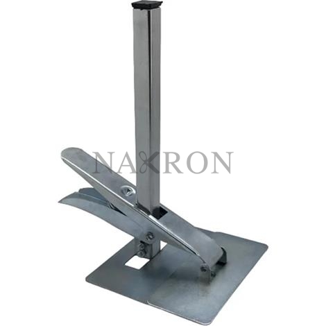 Üstten basmalı geniş taban pastal maşası