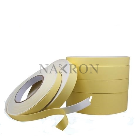 Epdm yapışkanlı beyaz şerit sünger bant 2x20 mm / 10 Mt.