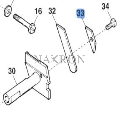 Yamato Overlok Alt Bıçak Tutucu Parça 6200499 (2121113)