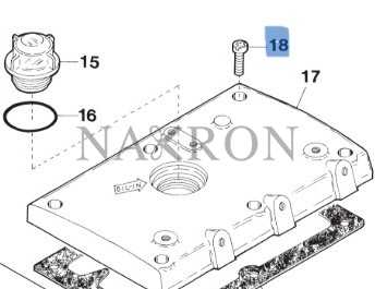 Yamato Overlok Kapak Vidası 110016