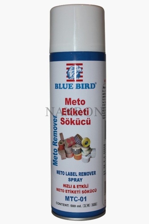 Meto Etiket Sökücü Sprey - BLUE BIRD 500ml
