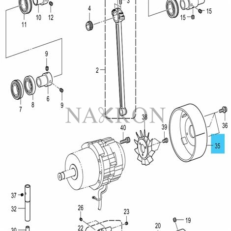  SA3225-101 Brother punteriz volant kasnak