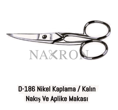 D-186 Della nakış ve aplike makası 