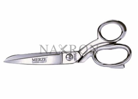 Merze 12 No krom kaplama somunlu kumaş makası