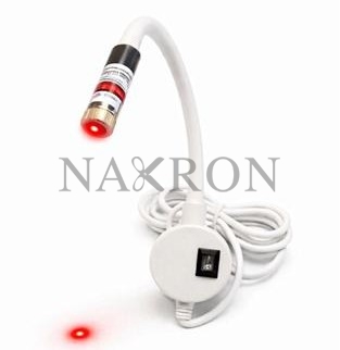 Nokta Lazer Hizalama Işığı – Spiral Aparatlı, Mıknatıslı Kırmızı Lazer (3 Metre)