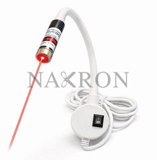 Çizgi Lazer Hizalama Işığı – Spiral Aparatlı, Mıknatıslı Kırmızı Lazer (3 Metre)