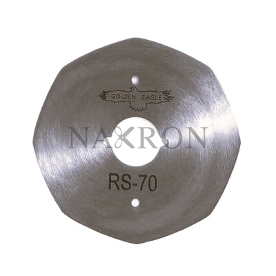 Golden Eagle RC-70 Avuç İçi Kumaş Kesim Makinası Bıçağı | 8 Köşe (RS-70)