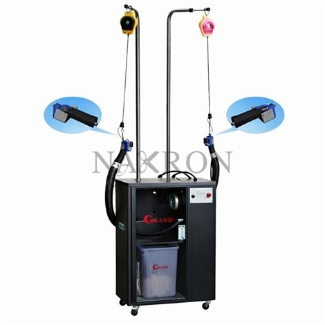 Grand GT-36 Kabinli Çift Kafalı İplik Temizleme Makinesi | Oynar Başlıklı Vakumlu Sistem