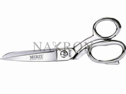 Merze 7 No Somunlu Krom Kaplama Terzi Kumaş Makası – 17,78 cm