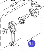 Juki düz makine horoz 401-35905 / 40135905 / 401-35900 / 40135900