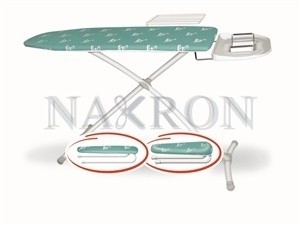 SM/GZM 900 D,Gazzella Squad Ev Tipi Ütü Masası (Deluxe, Çamaşırlıklı, Kol Ve Beden Aparatlı), 